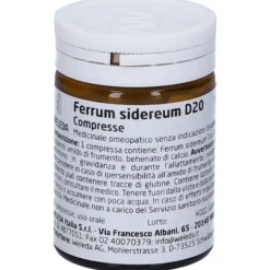 Weleda Ferrum Sidereum D20 Medicinale Omeopatico 80 Compresse