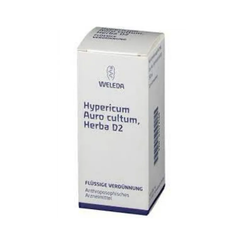 Weleda Hypericum Auro Cultum Herba D2 Gocce Omeopatiche 50ml