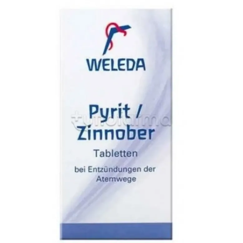 Weleda Pyrit Zinnober Rimedio Omeopatico 80 Compresse