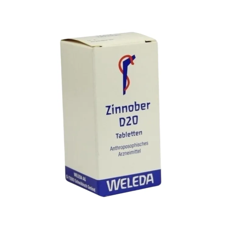 Weleda Zinnober D20 Rimedio Omeopatico 80 Compresse