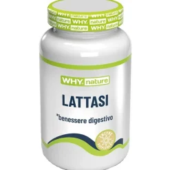 Whynature Lattasi per Digestione Lattosio 60 Capsule