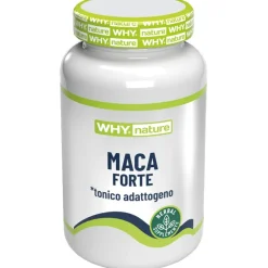 Whynature Maca Forte integratore tonico-adattogeno per energia 60 compresse