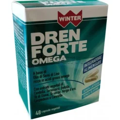 Winter Dren Forte Omega Integratore Drenante 48 Capsule