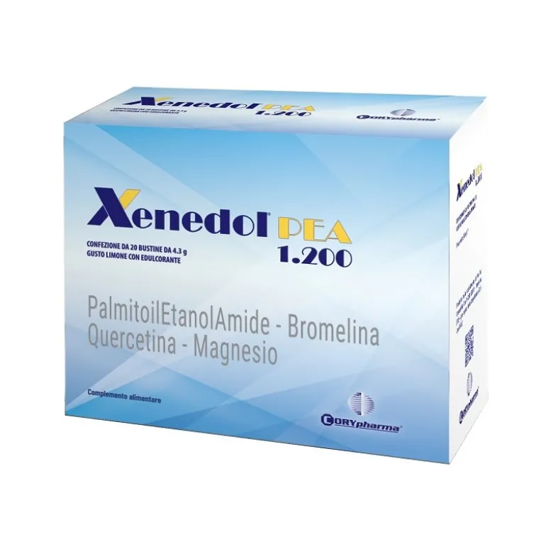 Xenedol PEA 1.200 per Benessere Fisico e Mentale 20 Bustine