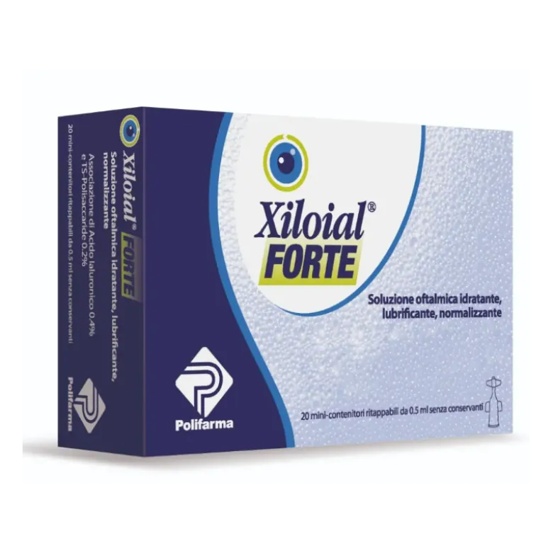 Xiloial Forte Collirio Monodose 20 Flaconcini