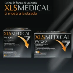 XLS Medical Pro 7 per Controllo e Perdita di Peso 180 Capsule