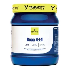 Yamamoto Nutrition BCAA 4:1:1 Aminoacidi Ramificati 500 Compresse