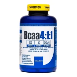 Yamamoto Nutrition BCAA 4:1:1 Aminoacidi Ramificati 200 Compresse