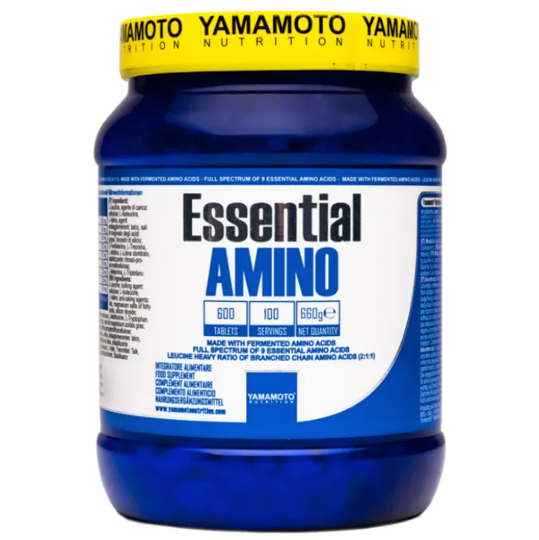Yamamoto Nutrition Essential Amino Aminoacidi Essenziali 600 Compresse