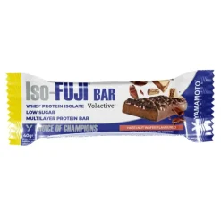 Yamamoto Nutrition Iso-Fuji Bar Barretta Proteica Wafer alla Nocciola 20 Barrette da 40 g