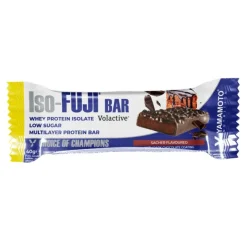 Yamamoto Nutrition Iso-Fuji Bar Sacher con Copertura di Cioccolato Fondente 20 Barrette da 40 g