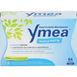 Ymea Pancia Piatta Integratore per la Menopausa 64 Capsule