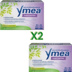 Ymea Vamp Control per Menopausa e Vampate 2 Confezioni 64 Capsule