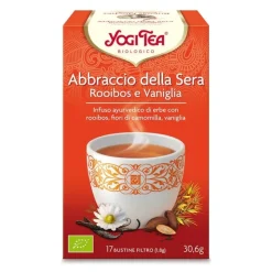 Yogi Tea Abbraccio Della Sera Rooibos e Vaniglia Bio 17 Filtri 30,6 g
