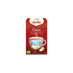 Yogi Tea Classic Tisana Ayurvedica con Cannella e Cardamomo 17 Bustine