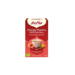 Yogi Tea Energia Positiva Mirtilli Rossi Ibisco Bio 17 Filtri