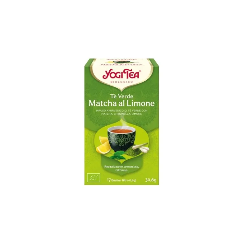Yogi Tea Tè Verde Matcha Limone Bio 30,6 g