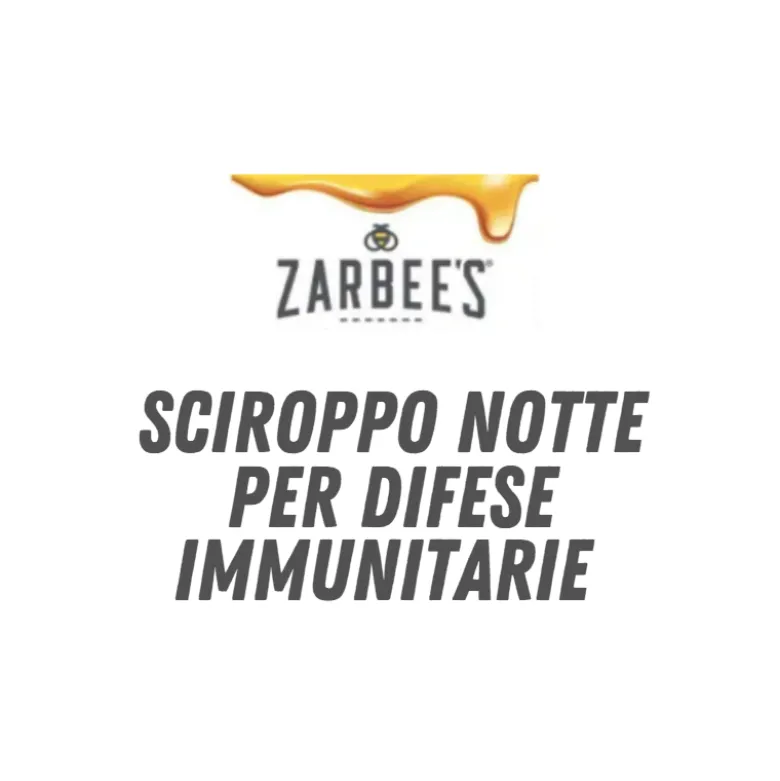 Zarbee's Adulti Sciroppo Notte per Difese Immunitarie 120ml