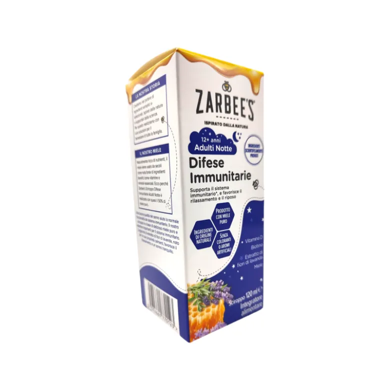 Zarbee's Adulti Sciroppo Notte per Difese Immunitarie 120ml