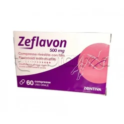 Zeflavon Farmaco per Gambe Pesanti e Crisi Emorroidarie 60 Compresse