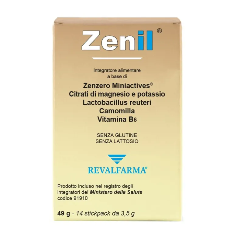 Zenil Integratore per Digestione e Intestino 14 Bustine