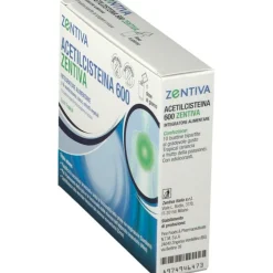 Zentiva Acetilcisteina 600 10 Bustine per Tosse e Catarro
