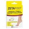 Zetafoot Paracallo Tondo per Calli 9 Pezzi + Dischetto Callifugo 15 Pezzi