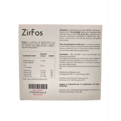 ZirFos Integratore di Fermenti Lattici e Vitamine 12 Bustine