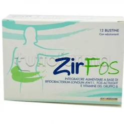 ZirFos Integratore di Fermenti Lattici e Vitamine 12 Bustine