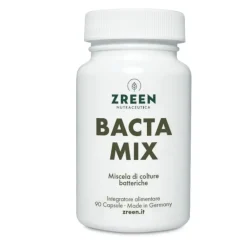 Zreen Natugena Bacta Mix Integratore per Flora Intestinale 90 Capsule