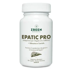 Zreen Natugena Epatic Pro Integratore per il Fegato e la Disintossicazione 120 Capsule