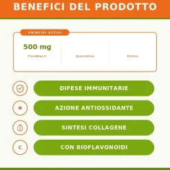 Zreen Natugena Vitamina C Integratore Sistema Immunitario 90 Capsule