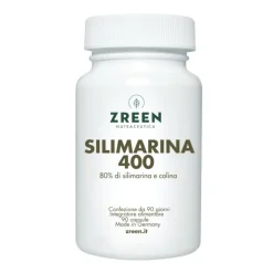Zreen Silimarina 400 Integratore a Sostegno della Funzione Epatica 90 Capsule