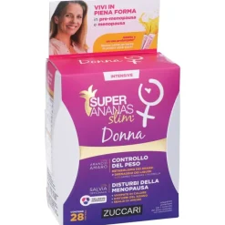 Zuccari Super Ananas Slim Donna 28 Bustine Liquide 10ml