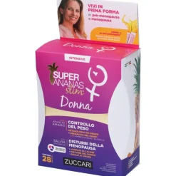 Zuccari Super Ananas Slim Donna 28 Bustine Liquide 10ml