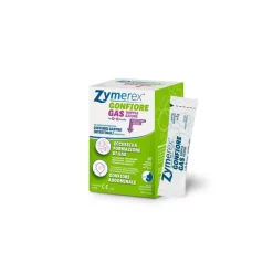 Zymerex Gonfiore Gas Doppia Azione per Disturbi Gastrointestinali 20 Bustine Monodose