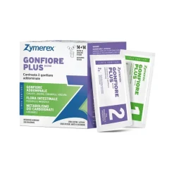 Zymerex Gonfiore Plus Integratore Gonfiore Addominale Gusto Menta 28 Bustine