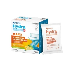 Zymerex Hydrasupport+ Maxx Integratore Elettroliti e Vitamine 10 Bustine